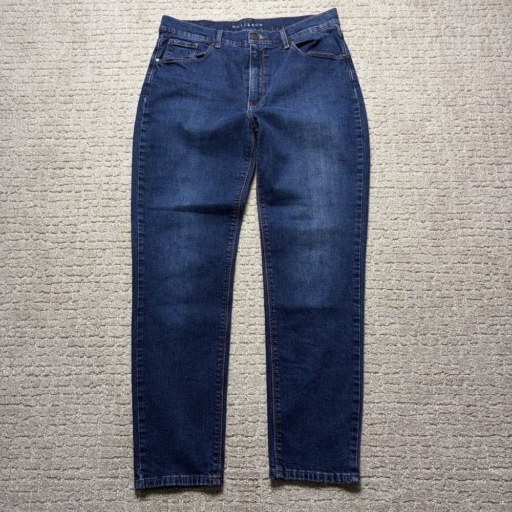 Mott & Bow Mom Ridge Jeans Women's 31x28  Straight Leg Denim Pants